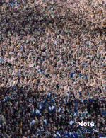 There are thousands of people in this crowd, and yet you can spot and recognize any face. 